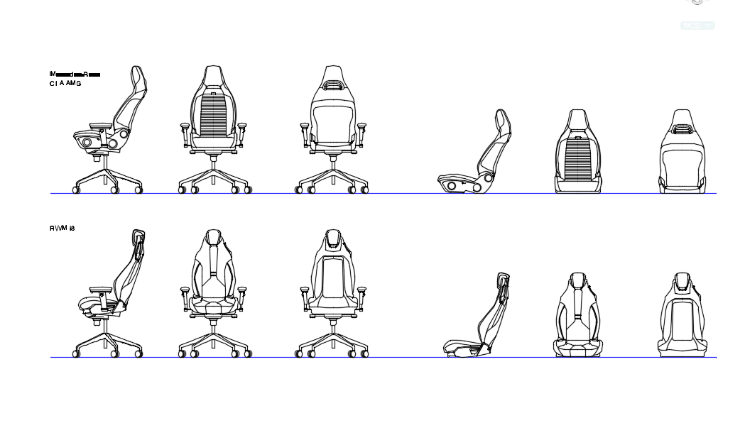 Chaises à accoudoirs pour voitures