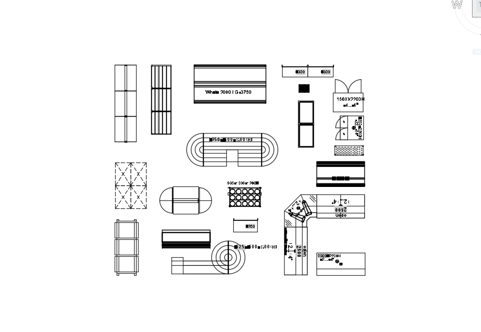 Fournitures pour magasins et supermarchés