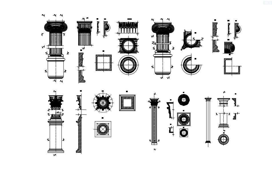 Ordres architecturaux classiques