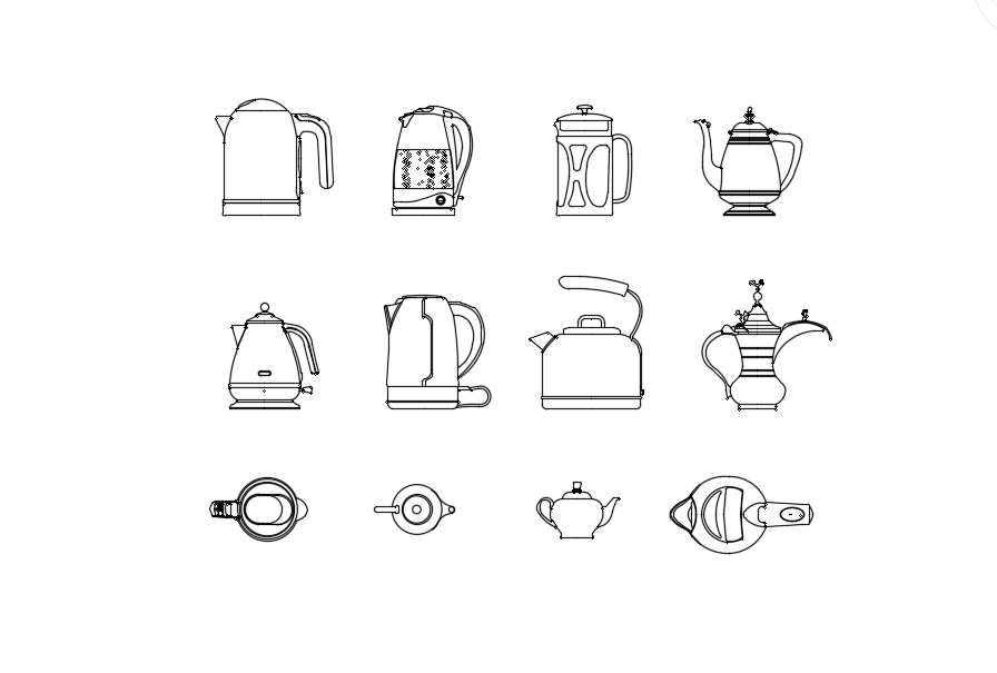 Théière, bouilloire