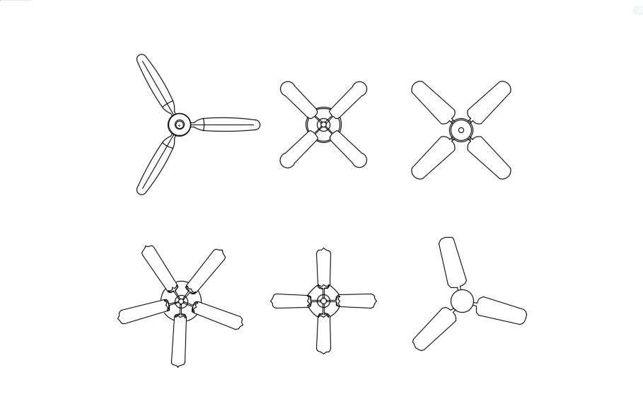 ventilateurs de plafond